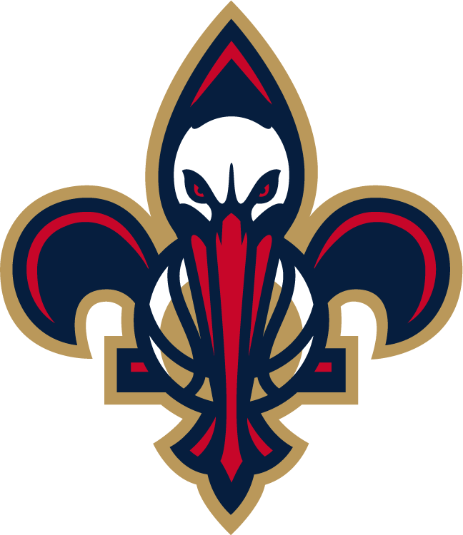 New Orleans Pelicans 2013-Pres Secondary Logo iron on heat transfer